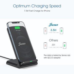 Seneo WaveStand 190 15W Wireless Charger with USB-C 1pack